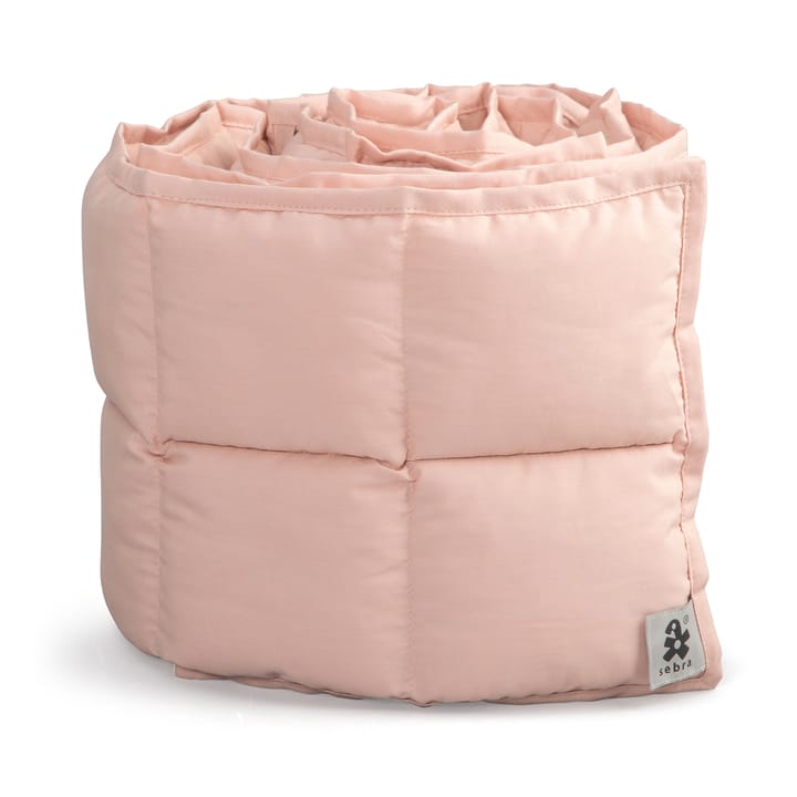Spjälsängskydd Kapok - Blossom Pink Sebra