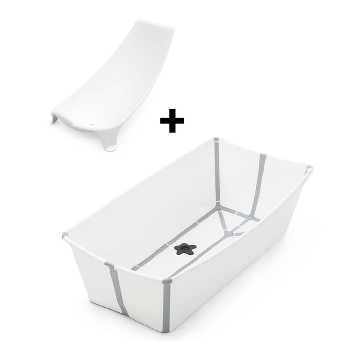 Flexi Bath Badbalja XL Med Badst d White fr n Stokke Babyworld