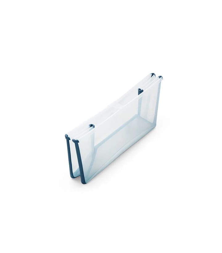 Flexi Bath Badbalja XL Med Badstöd - Transparent Blue Stokke