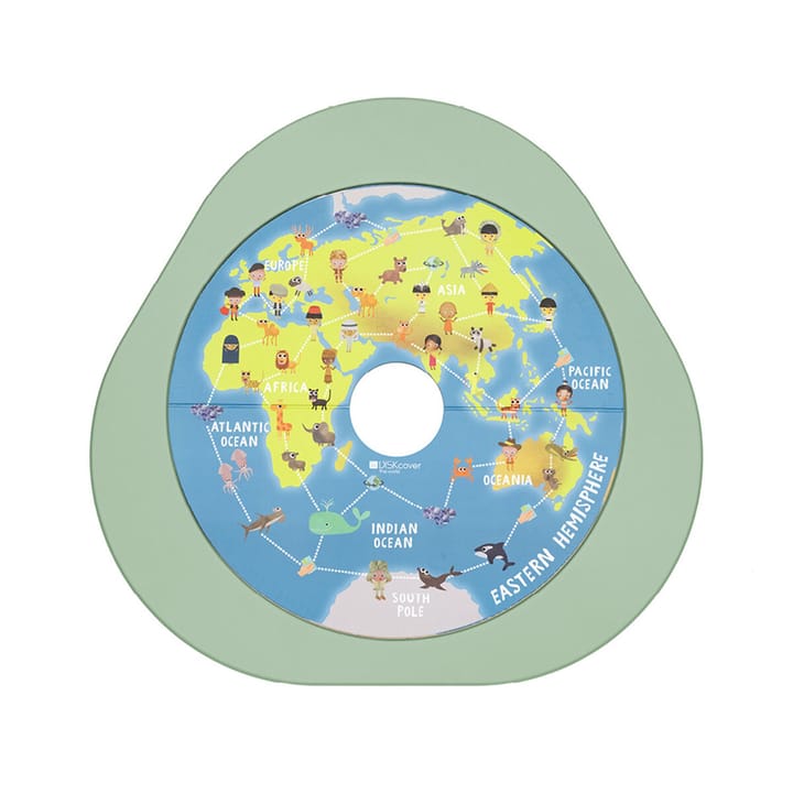 MuTable Lekbräde - Världskarta Stokke