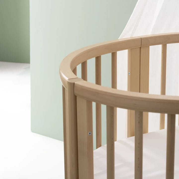 Sleepi V3 Mini Spjälsäng - Natural Stokke