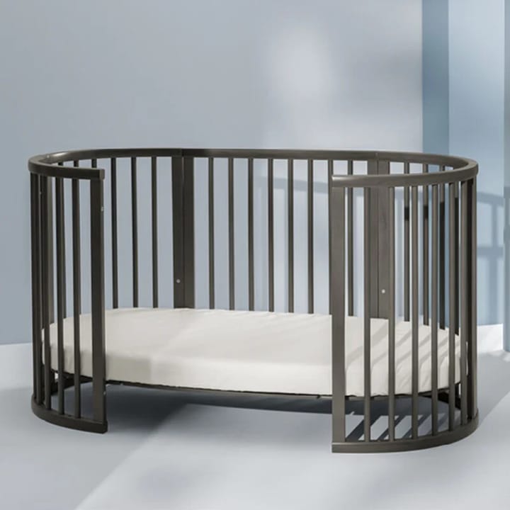 Sleepi V3 Spjälsäng - Hazy Grey Stokke