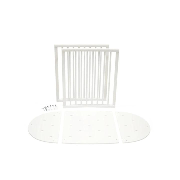 Sleepi V3 Spjälsäng Förlängning - White Stokke