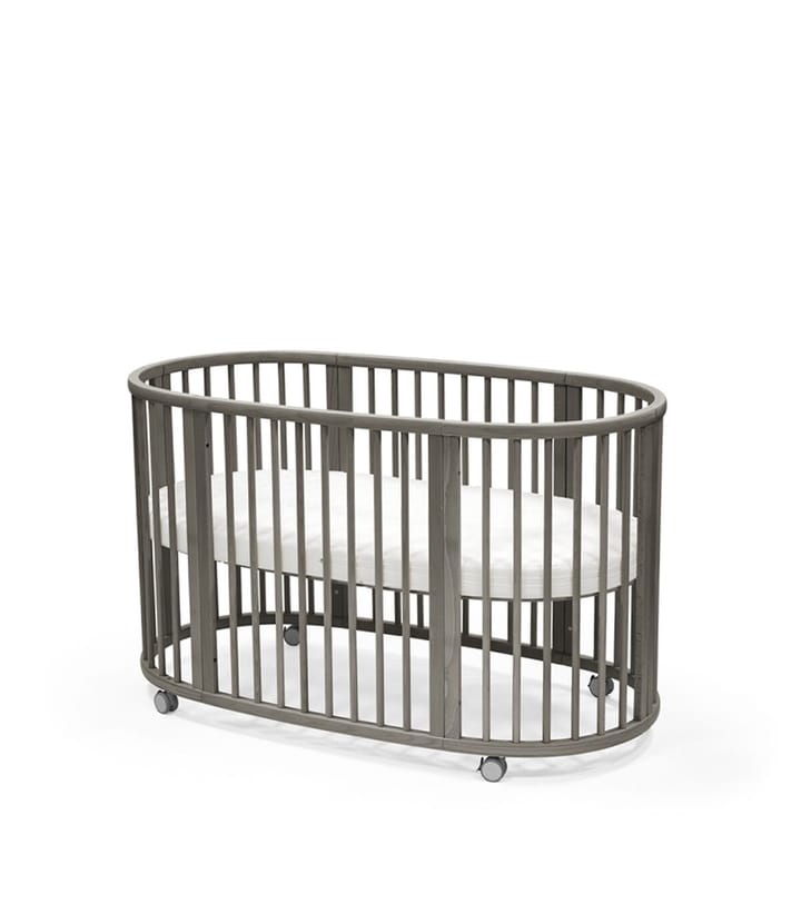 Sleepi V3 Spjälsäng Förlängning - Hazy Grey Stokke