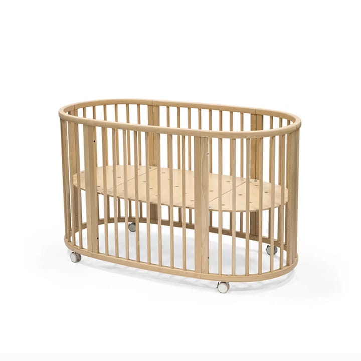 Sleepi V3 Spjälsäng - Natural Stokke