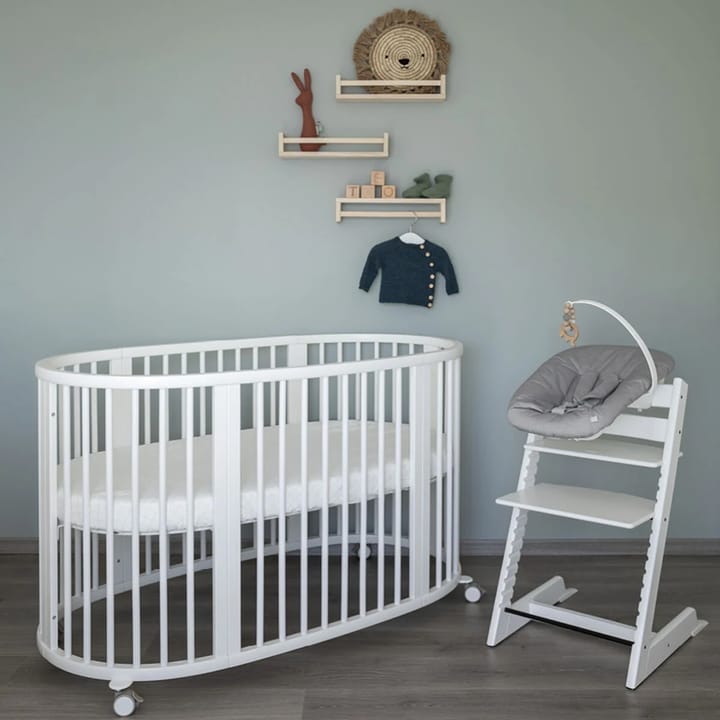 Sleepi V3 Spjälsäng - White Stokke
