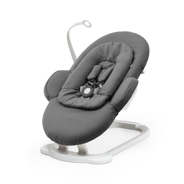 Steps Babysitter - Herringbone Grey/White Stokke