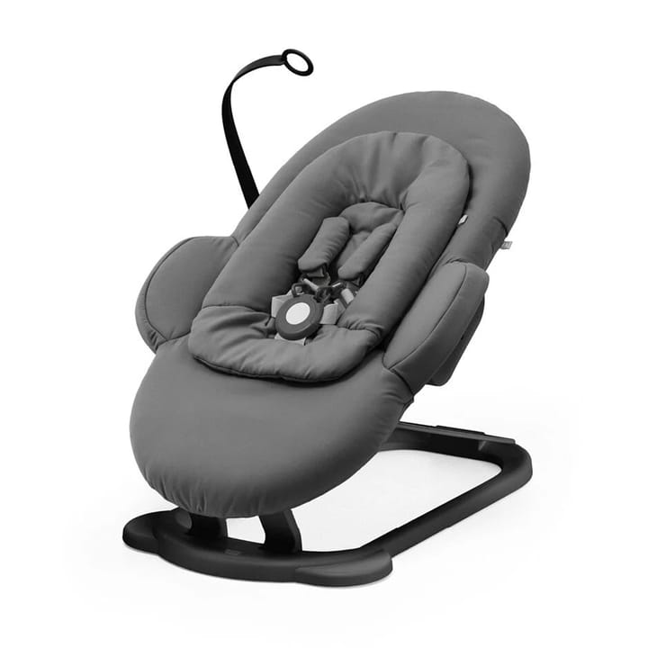 Steps Babysitter - Herringbone Grey/Black Stokke