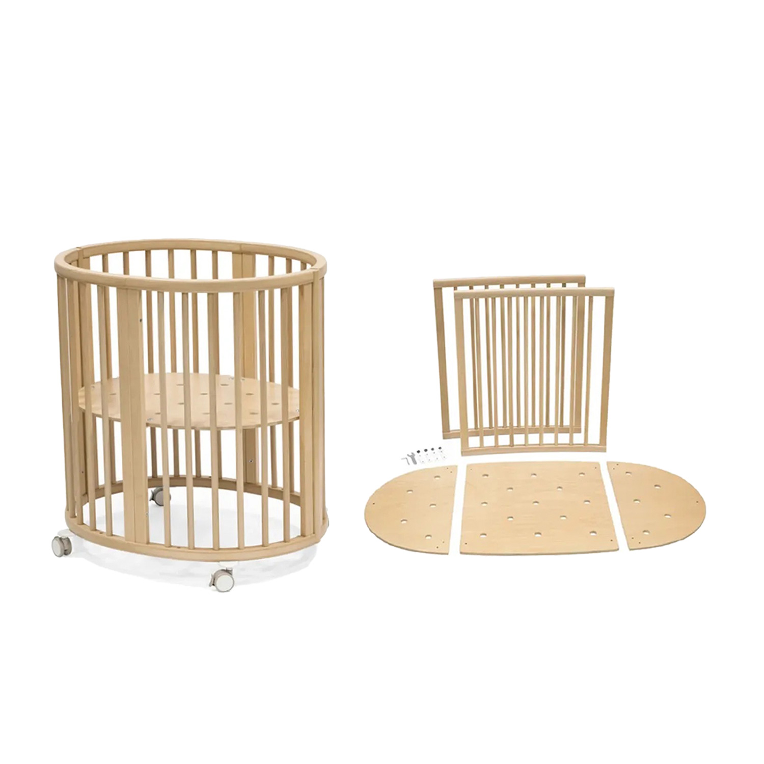 Stokke Sleepi V3 Mini Spjälsäng Med Förlängning