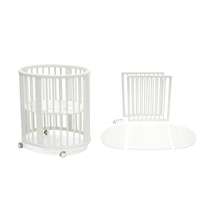 Sleepi V3 Mini Spjälsäng Med Förlängning Stokke