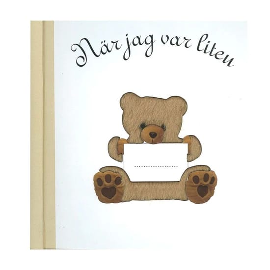 Bok När Jag Var Liten Nalle Teddykompaniet