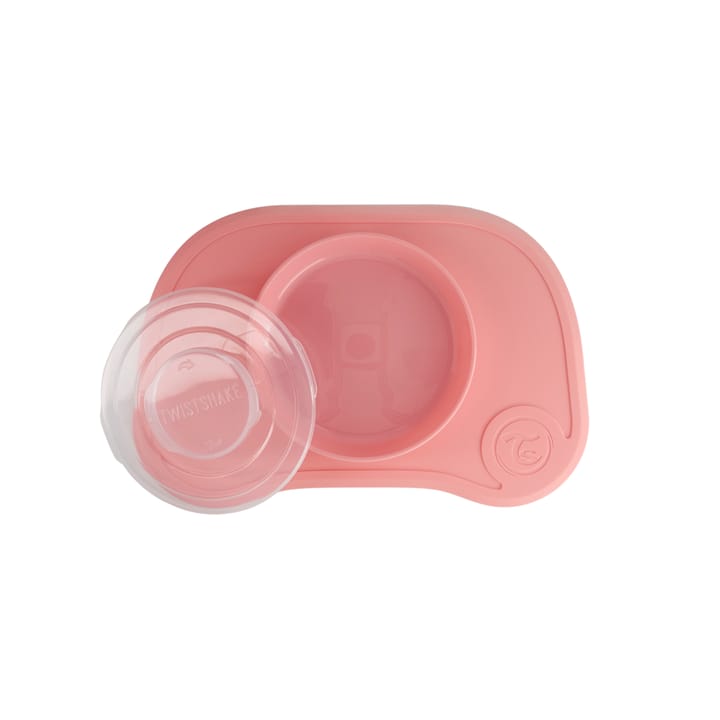 Tallrik & Click Underl�ägg - Rosa Twistshake