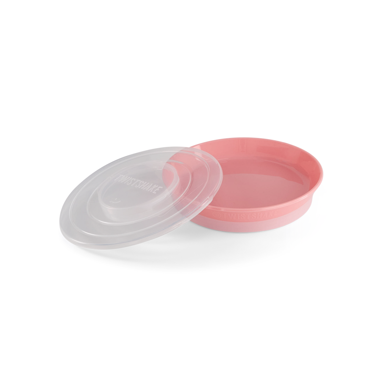 Twistshake Tallrik Rosa