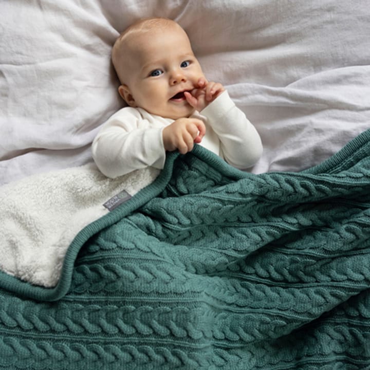 Filt Cuddly - Misty Green Vinter & Bloom