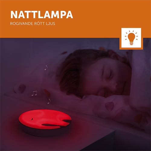 Nattlampa/Andningsljus Emmy Elefant - White Zazu