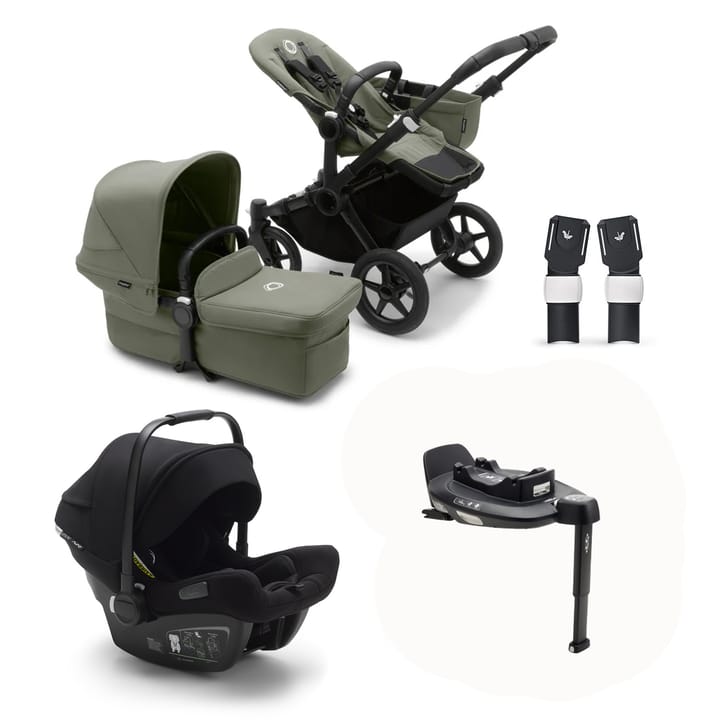 Fox 3 Duovagn & Turtle Travelsystem Bugaboo