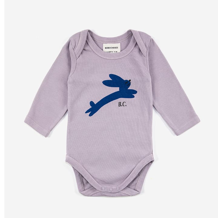 Långärmad Body Jumping Hare - Lavender Bobo Choses