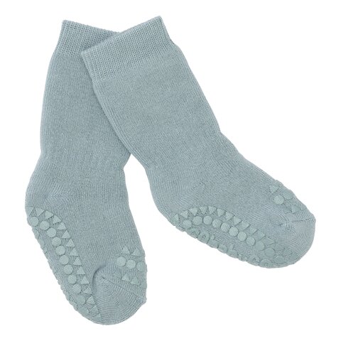 GoBabyGo Halkstrumpor Dusty Blue