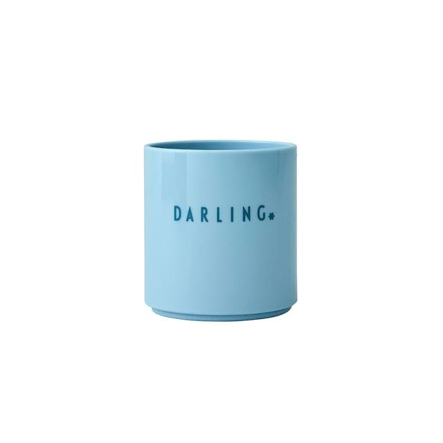 Mini Favoritmugg Tritan - Light Blue Design Letters