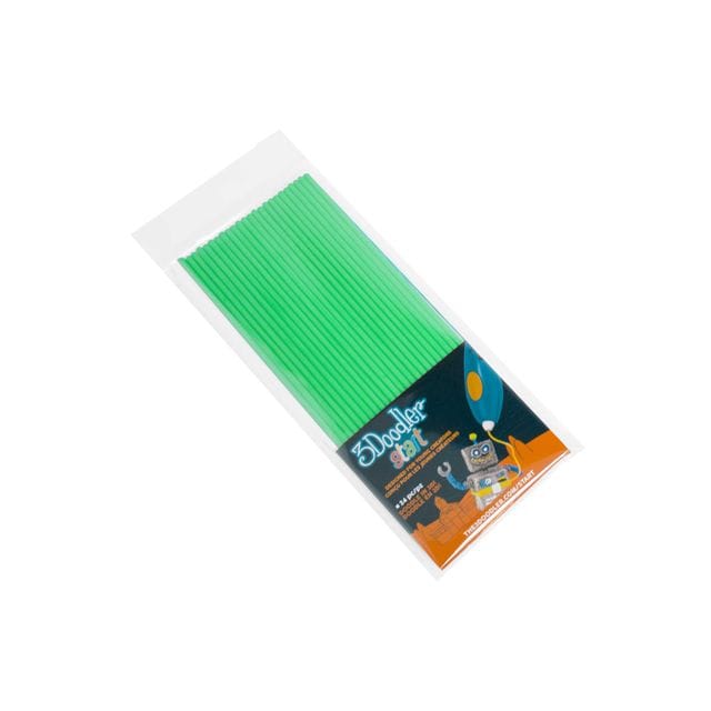 Plaststavar 24-pack - Grön