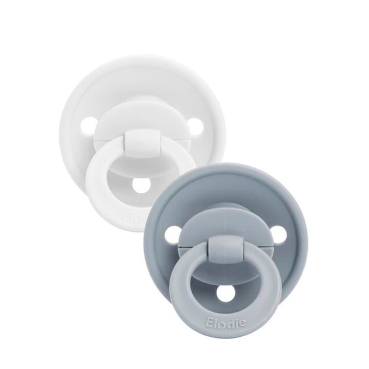 Sugnapp Nyfödd 2-pack Naturgummi - Sunrise Blue Elodie