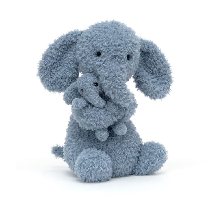Gosedjur Huddles Elephant - Gråblå Jellycat