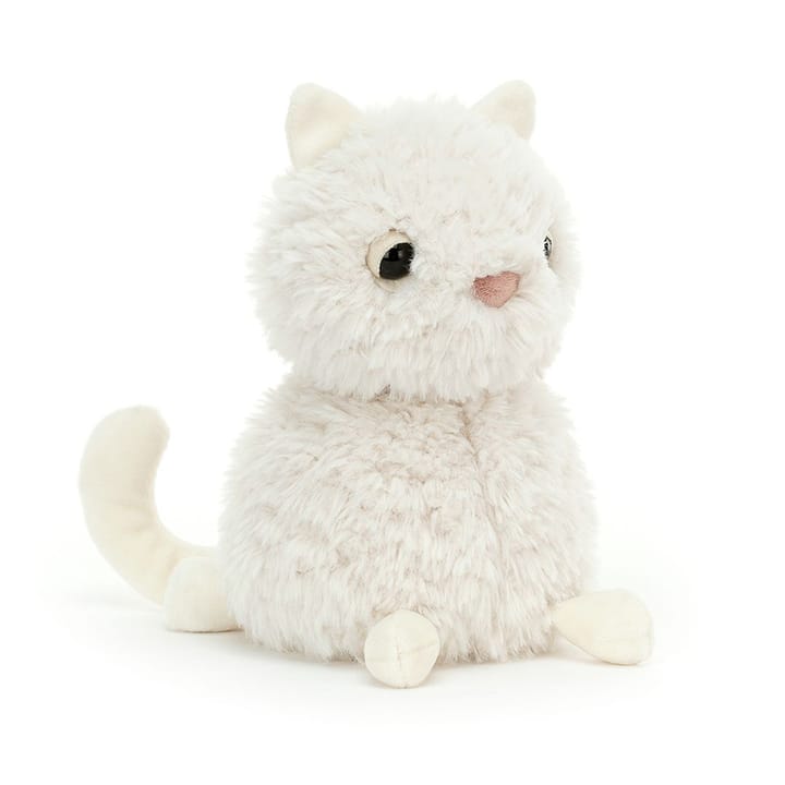 Gosedjur Nuzzables Cat - Vit Jellycat
