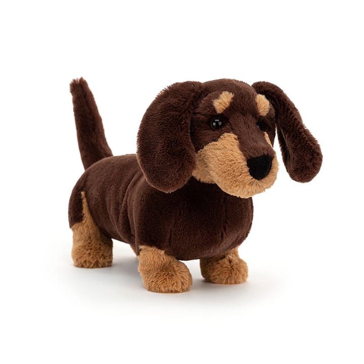 Gosedjur Otto Sausage Dog - Chokladbrun Jellycat