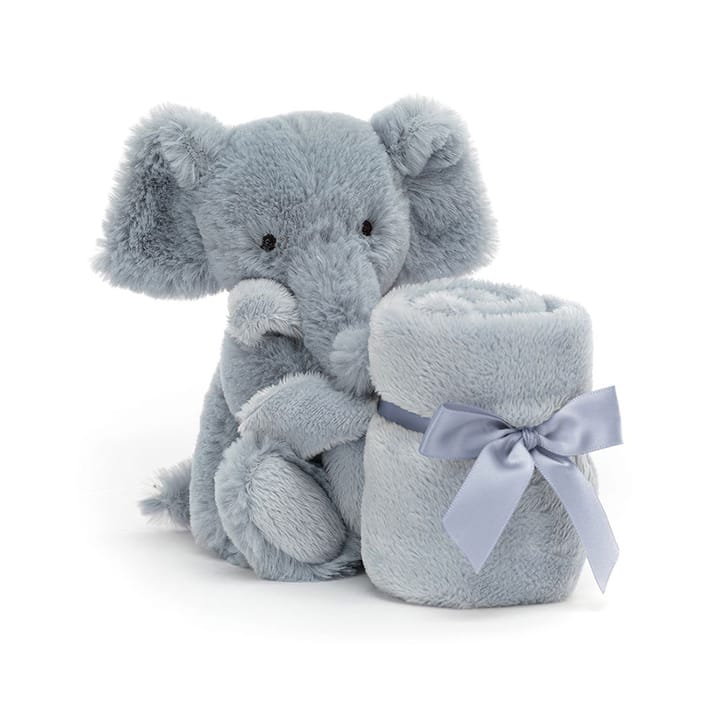 Snuttefilt Snugglet Elephant - Gråblå Jellycat