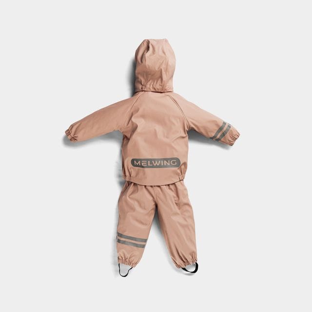 Regnställ Hampus Dusty Peach Melwing