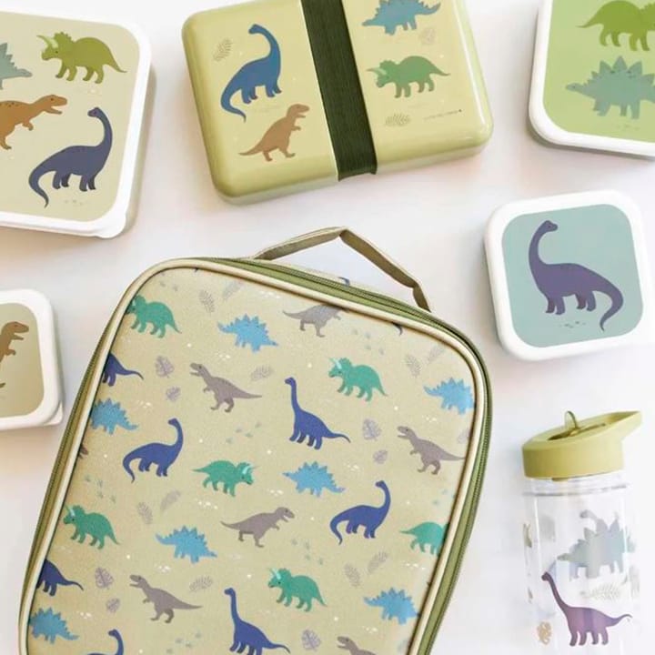 Lunch Och Snack Box Set - Dinosaurie A Little Lovely Company