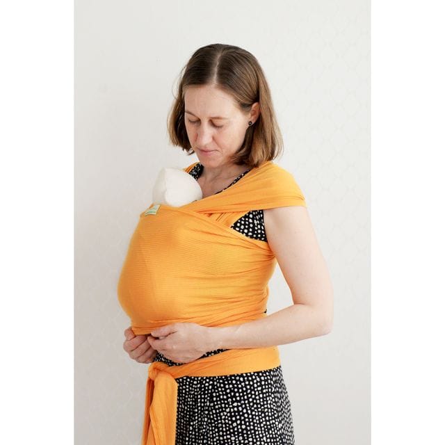 Bärsjal Bambu soft - Saffransgul