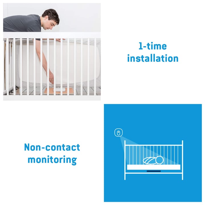 AC327 Rörelsemonitor Video Angelcare