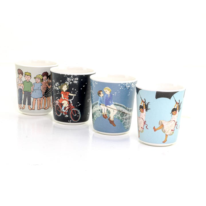Samlarkoppar 4-pack - Multi Astrid