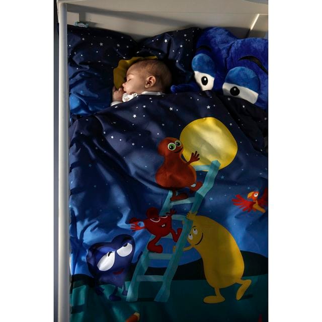 Baby Månen Påslakanset Spjälsäng Babblarna