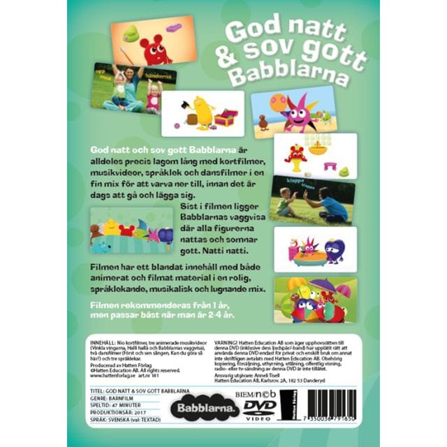 Godnatt Dvd Babblarna
