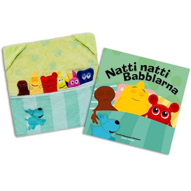 Godnattpaket, Bok Och Leksak Babblarna