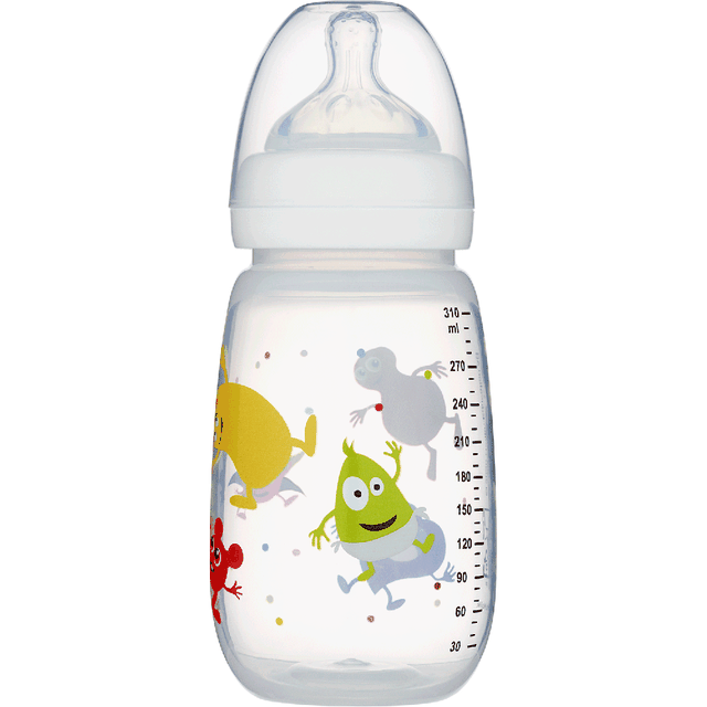 Nappflaska 310 Ml - Vit Babblarna