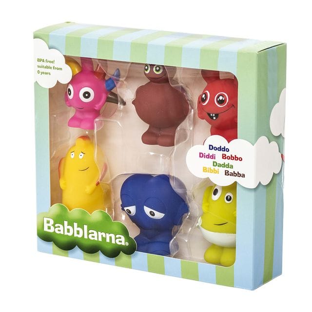 Plastfigurer 6-Pack Bd Mix Babblarna