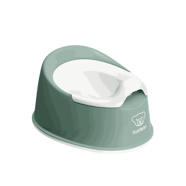 Smart Potta - Grågrön/vit