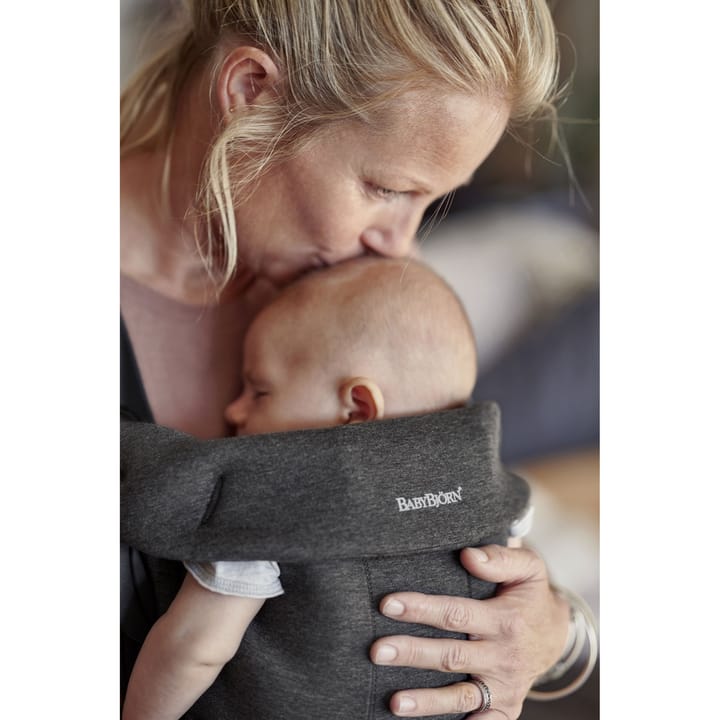 Bärsele Mini 3D Jersey - Svartgrå Babybjörn