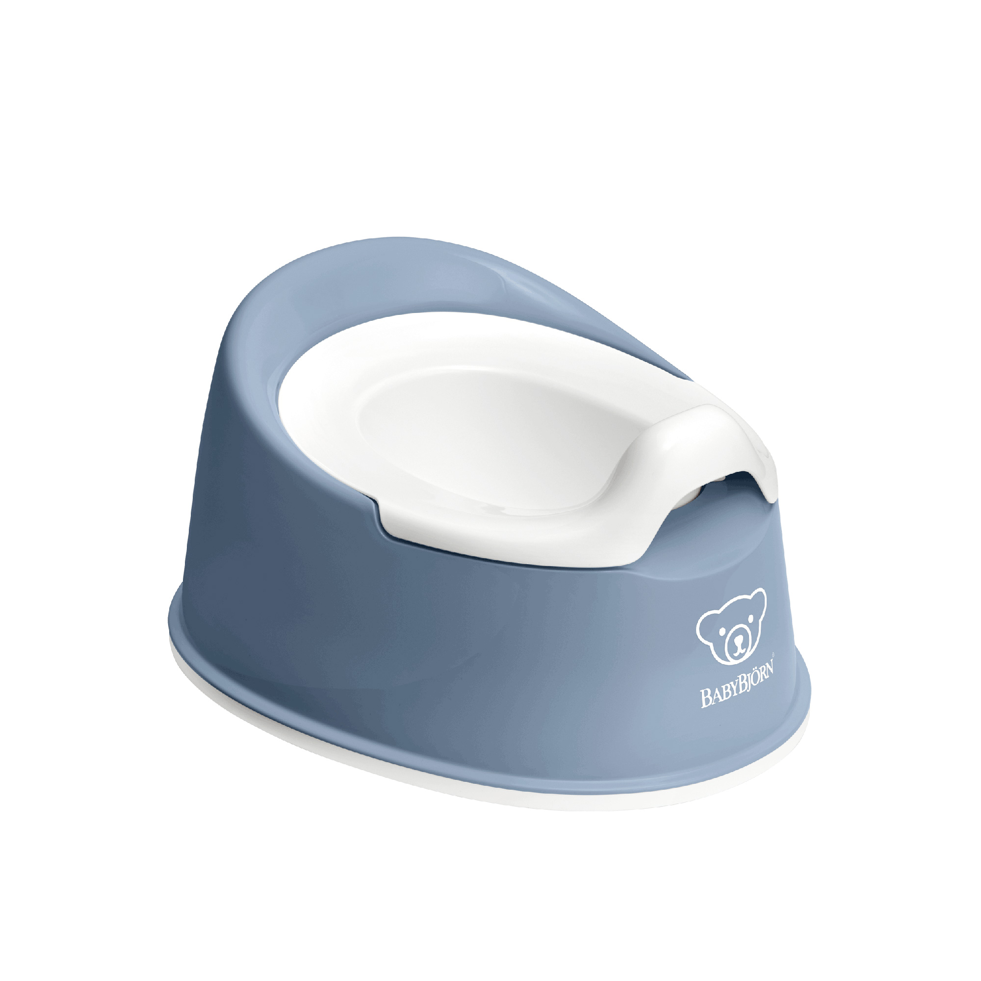 Babybjörn Smart Potta Gråblå/vit