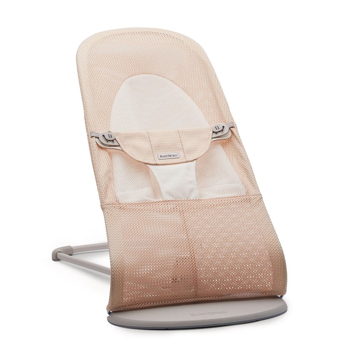 Babysitter Balance Soft Mesh - Pärlemorosa/Vit Babybjörn