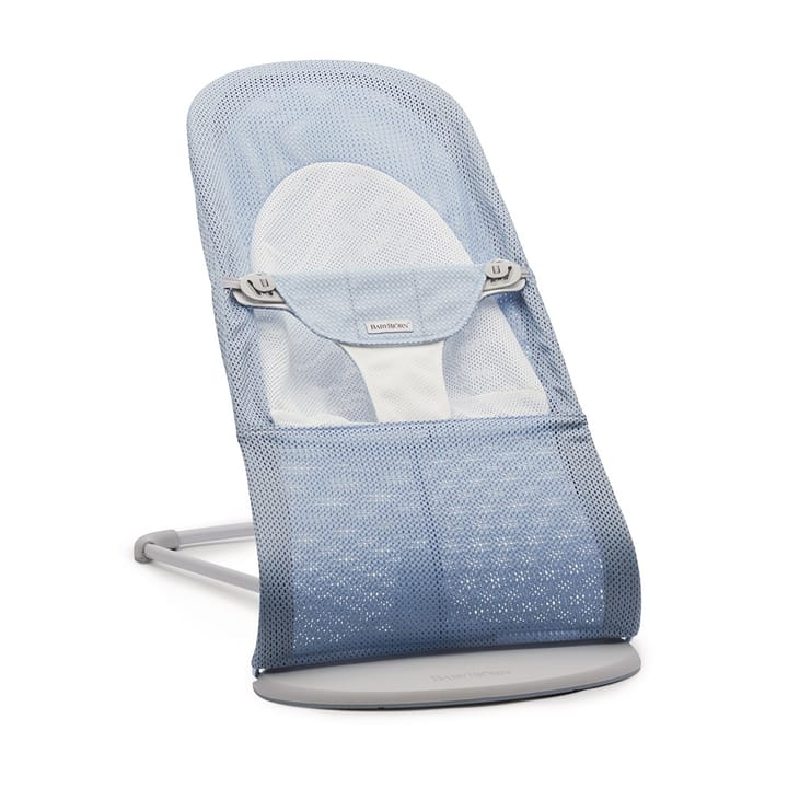 Babysitter Balance Soft Mesh - Himmelsblå/Vit Babybjörn