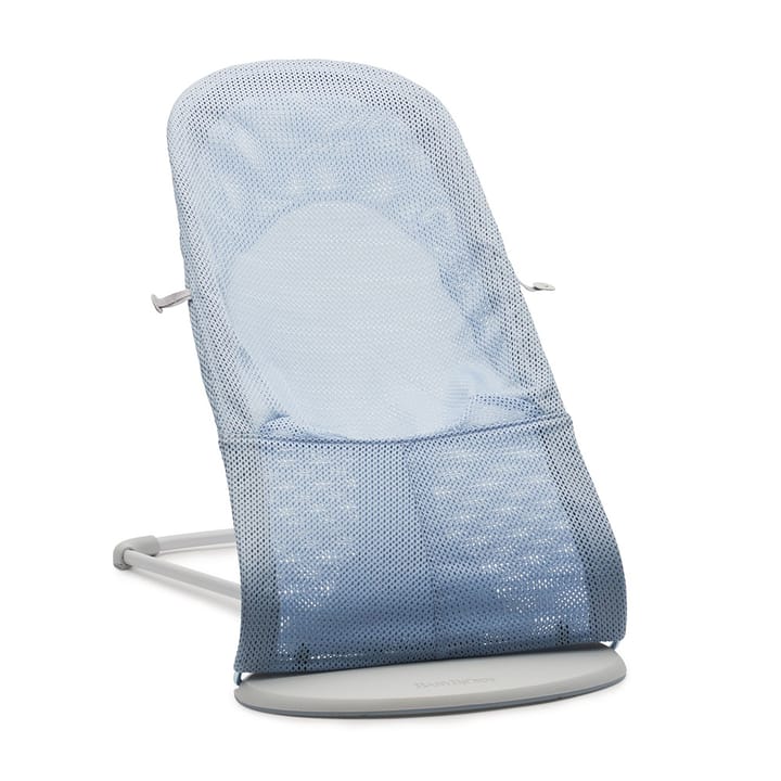 Babysitter Balance Soft Mesh - Himmelsblå/Vit Babybjörn
