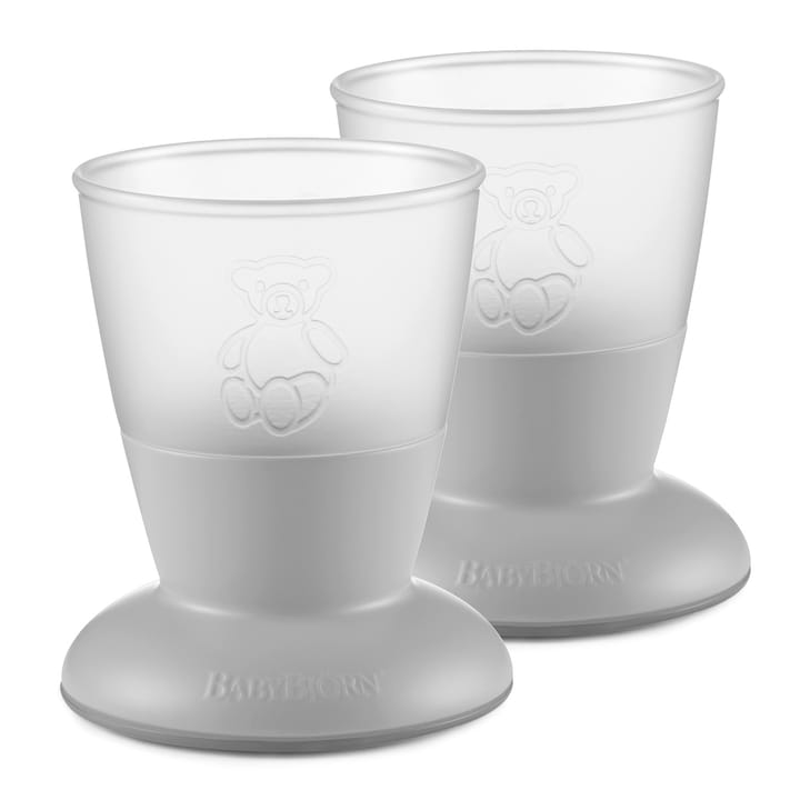 Barnglas 2-Pack - Grå Babybjörn