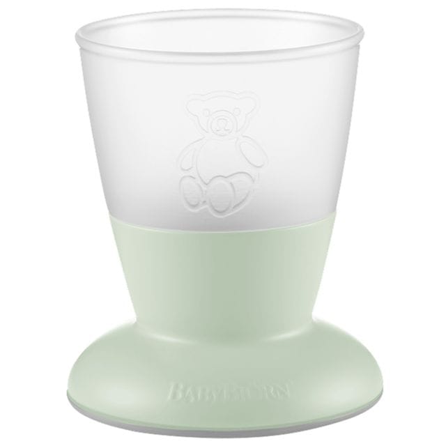 Barnglas 2-Pack - Blekgrön Babybjörn