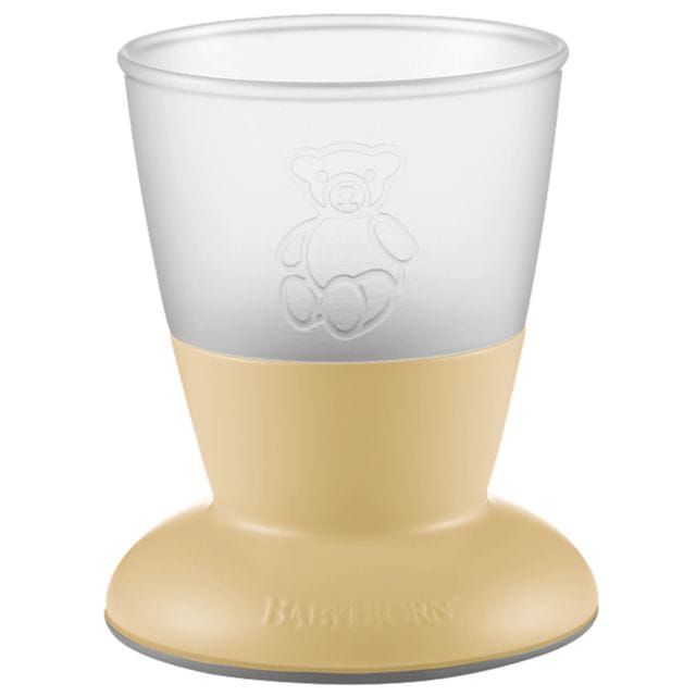 Barnglas 2-Pack - Blekgul Babybjörn
