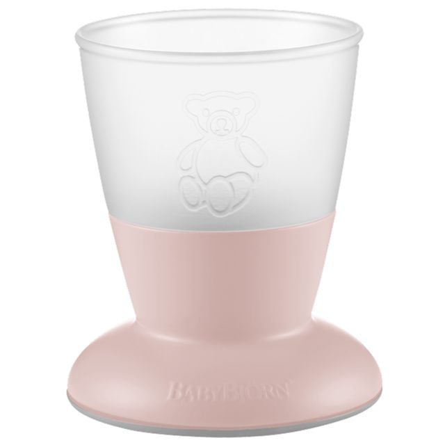 Babybjörn Barnglas 2-Pack Blekrosa