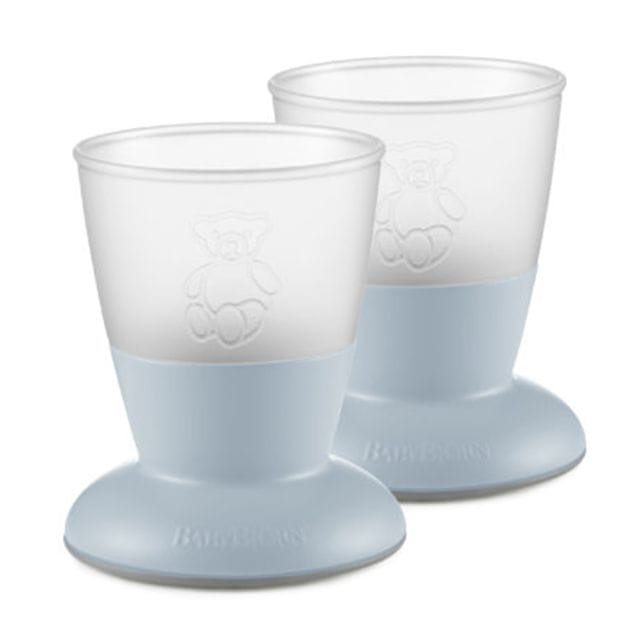 Barnglas 2-Pack - Blekblå Babybjörn